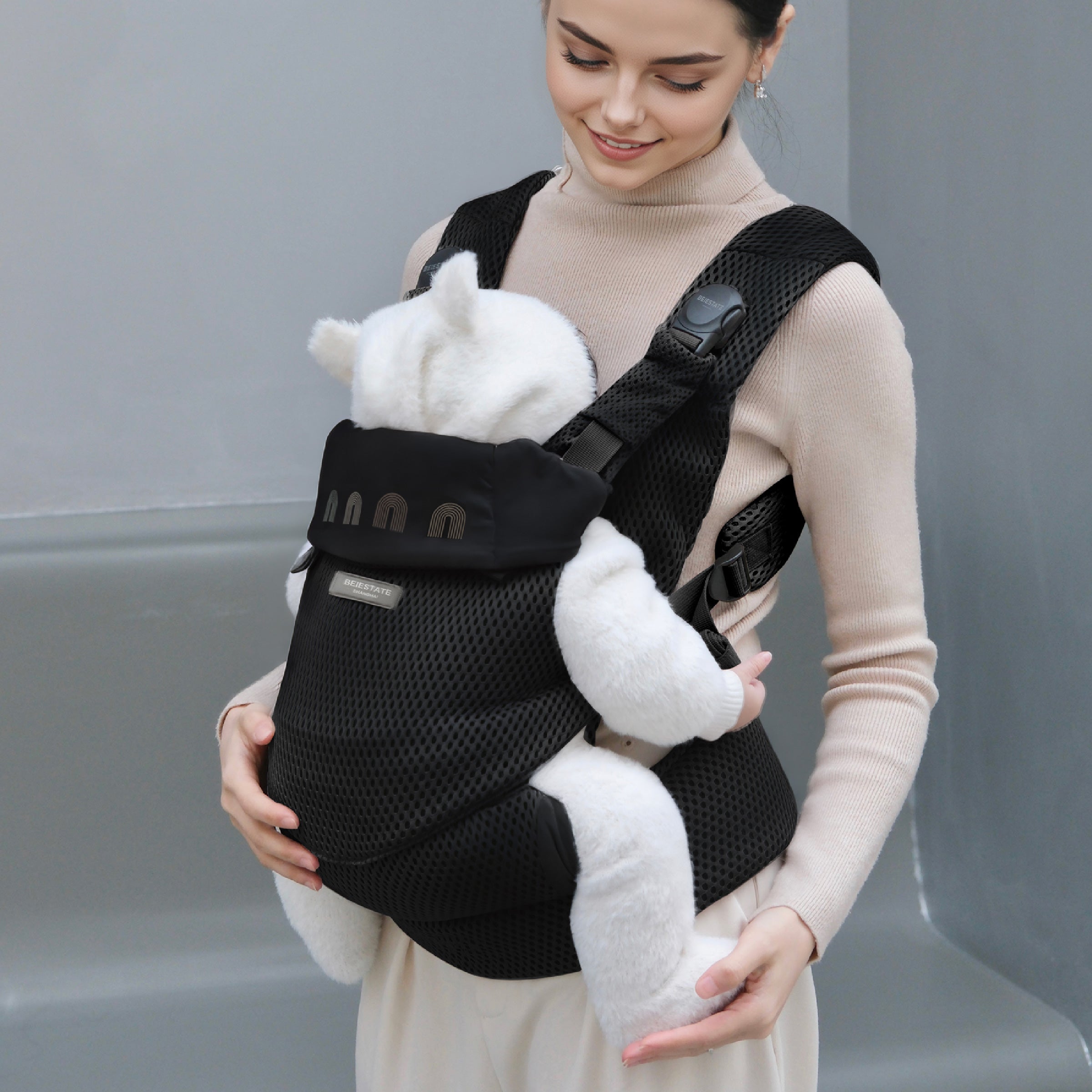 BEIESTATE Rainbow Breathable Baby Carrier
